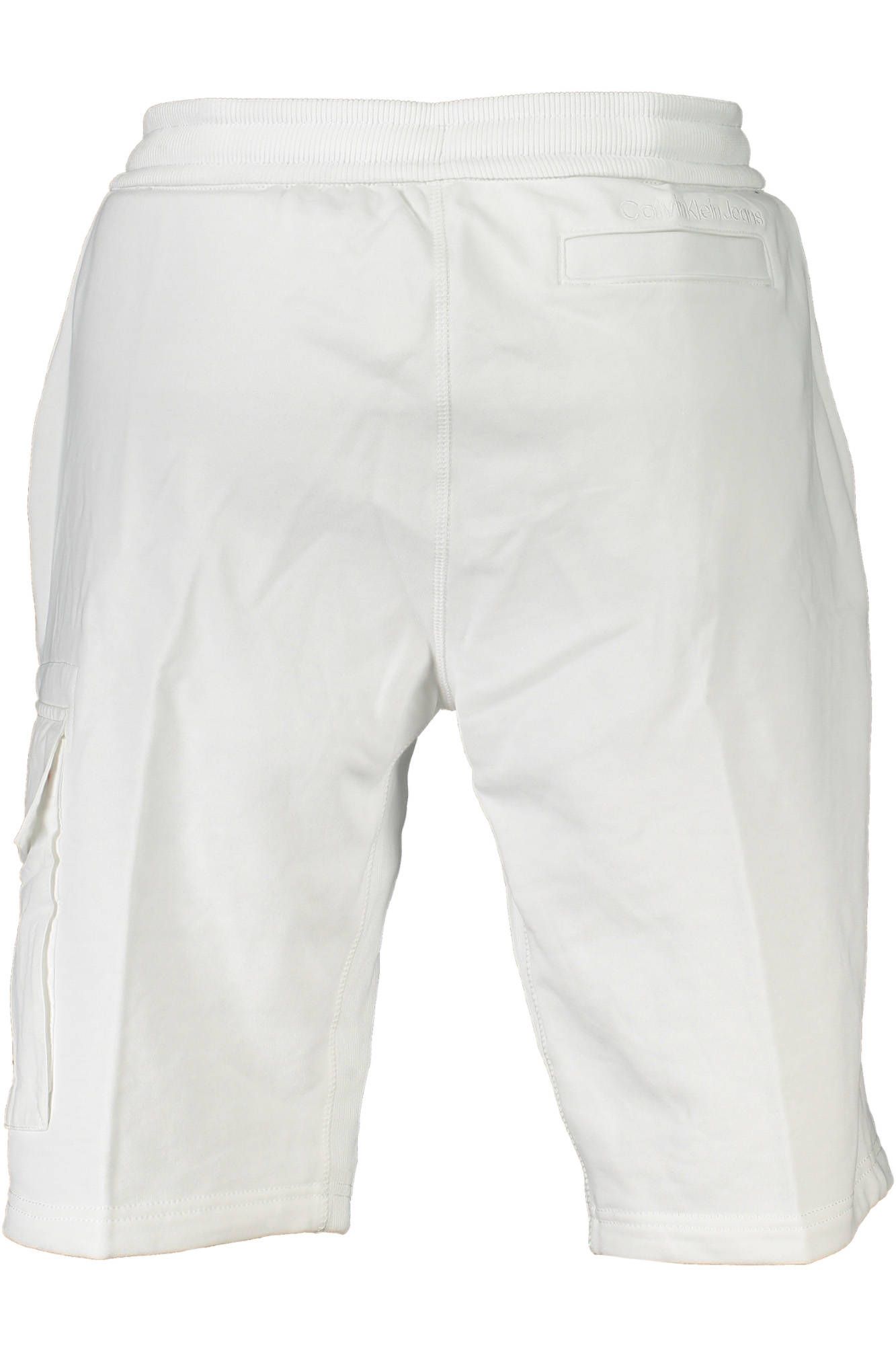 Calvin Klein White Cotton Men Bermuda Short