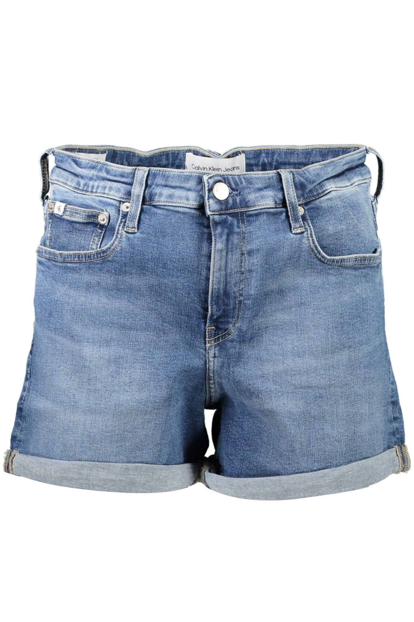 Calvin Klein Blue Cotton Women Short