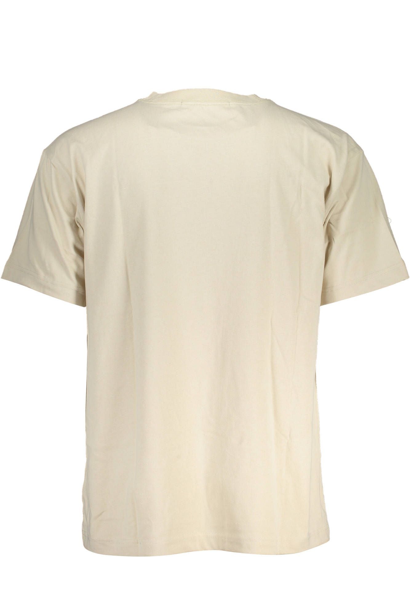 Calvin Klein Beige Cotton Men T-Shirt