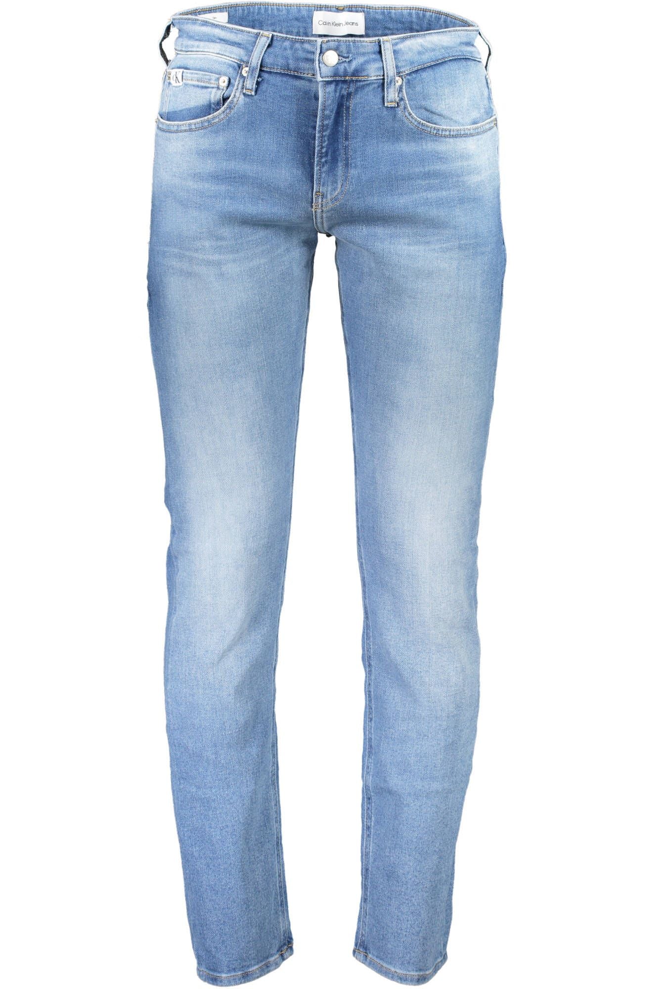 Calvin Klein Blue Cotton Men Jeans