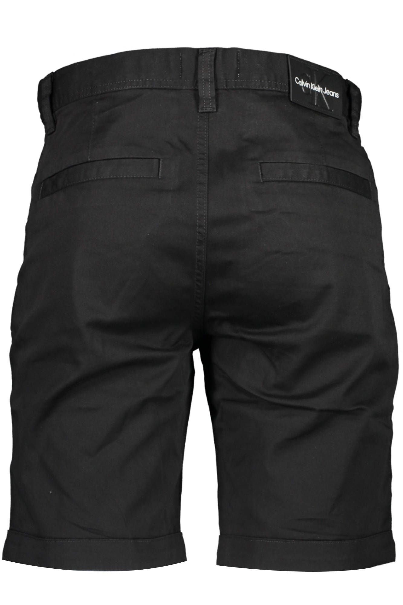 Calvin Klein Black Cotton Men Short