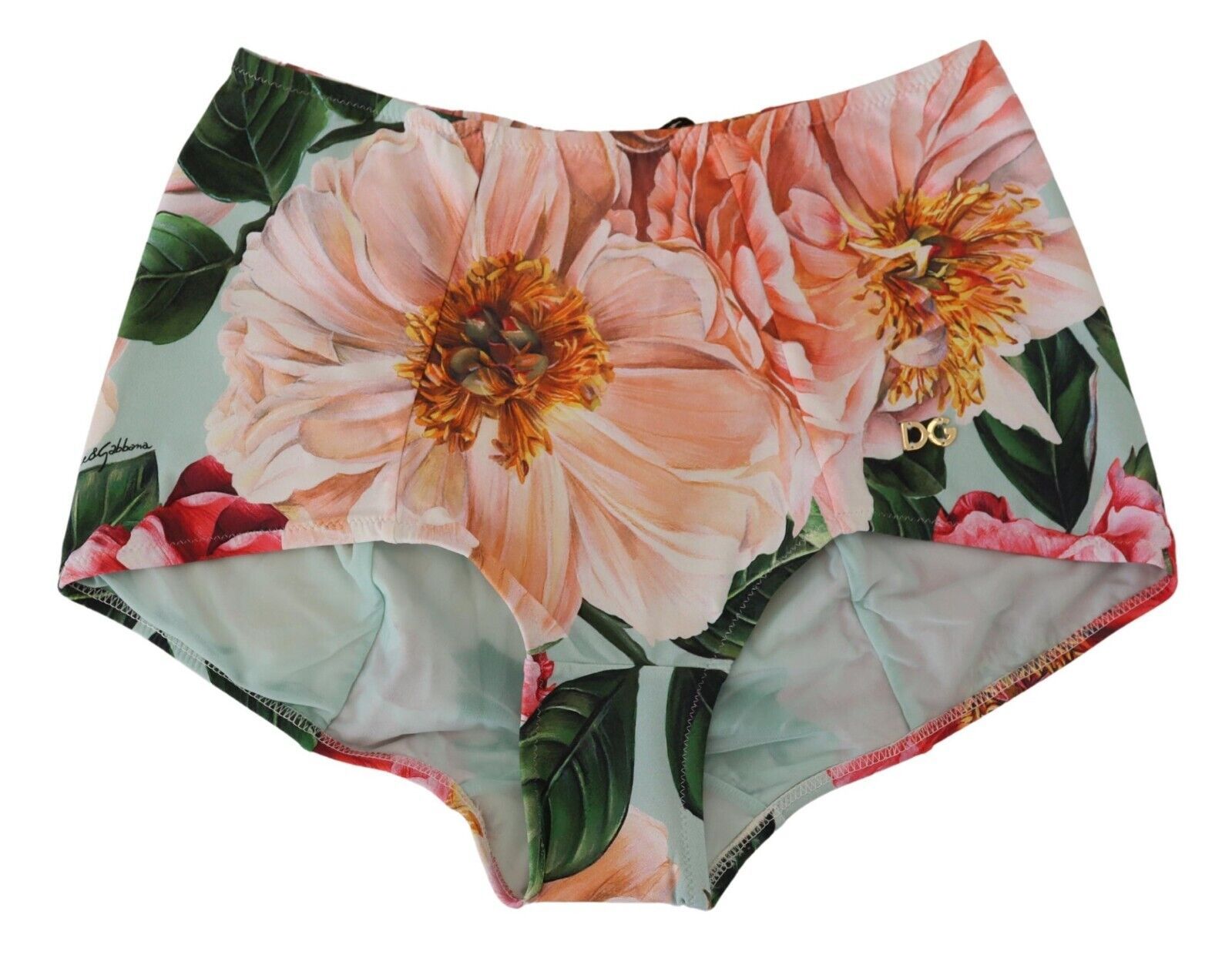 Dolce & Gabbana High-Waist Floral Bikini Bottom - Sizzle in Style