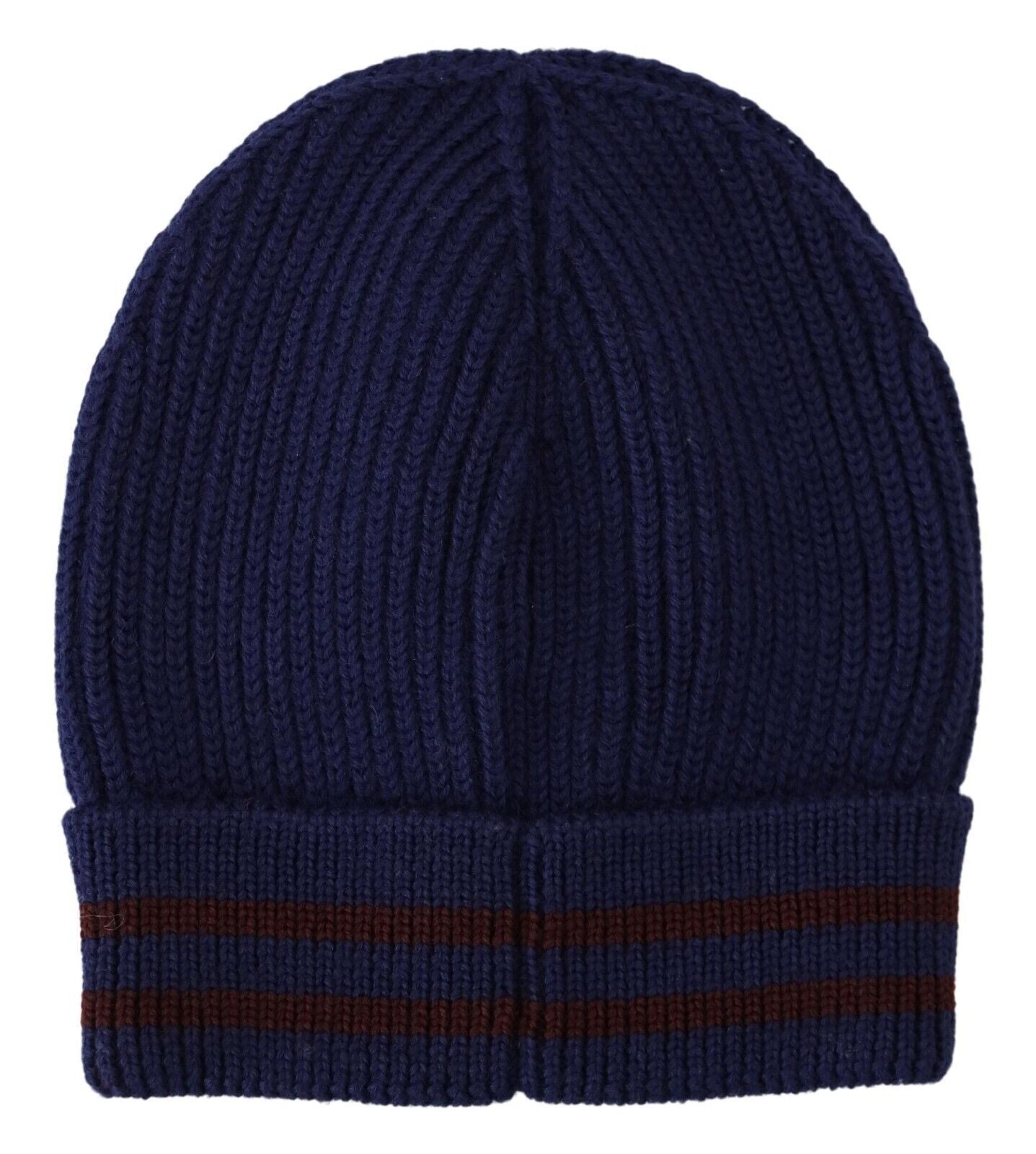 Dolce & Gabbana Elegant Virgin Wool Blue Beanie Hat