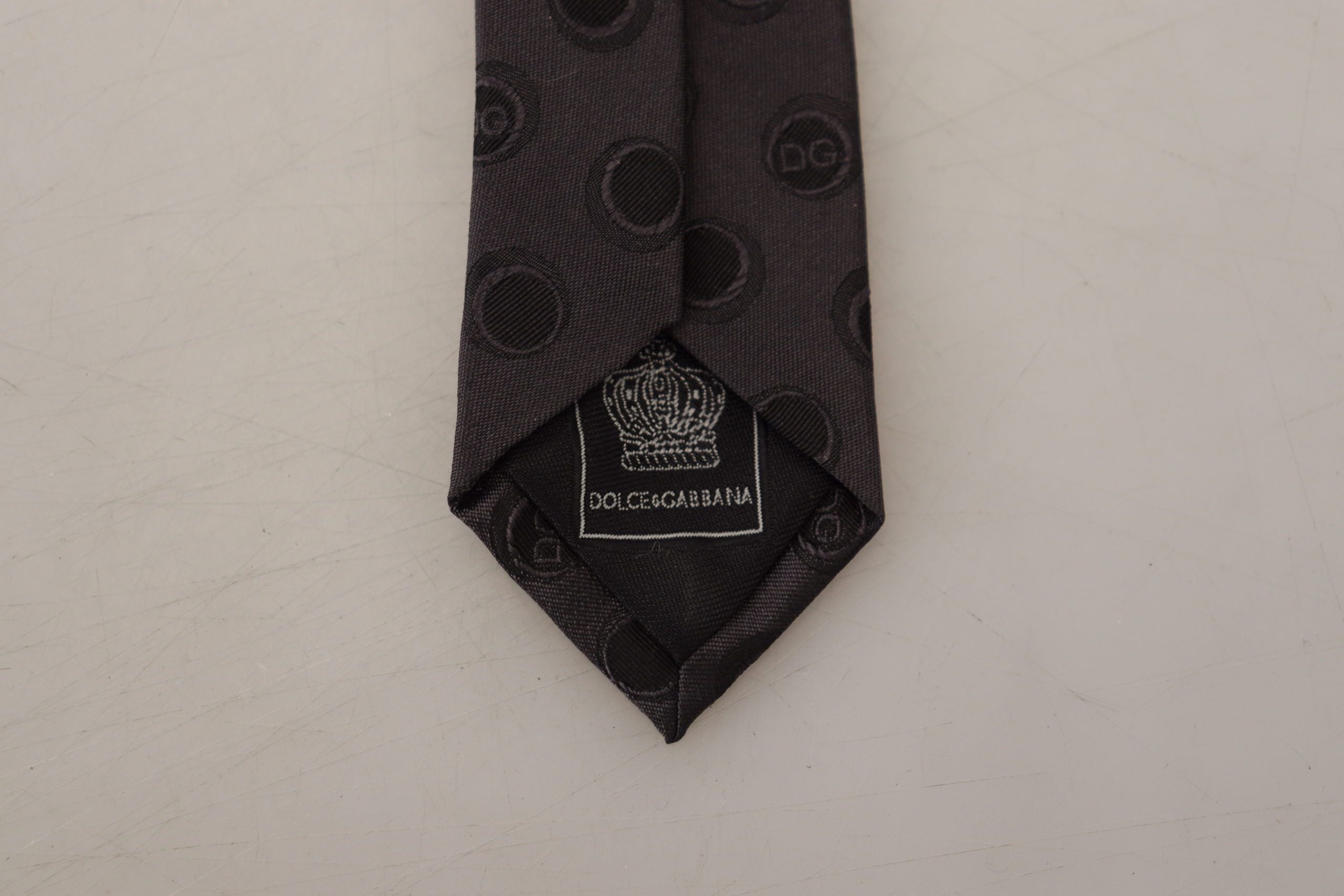 Dolce & Gabbana Elegant Black Silk Bow Tie