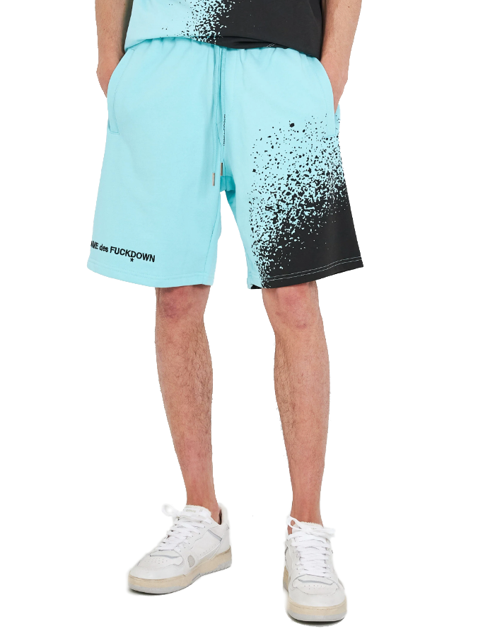 Comme Des Fuckdown Chic Light Blue Bermuda Cotton Shorts