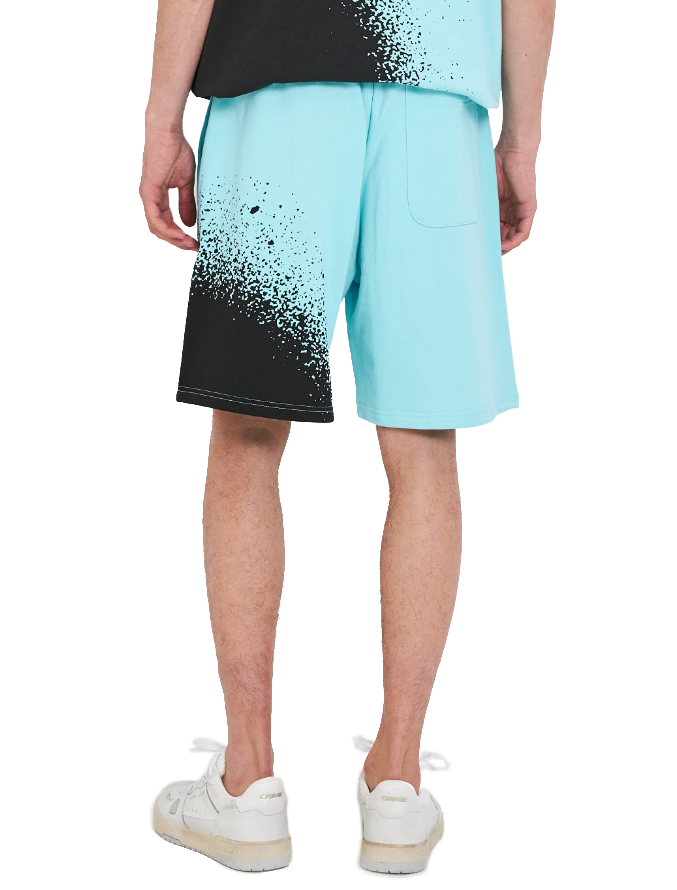 Comme Des Fuckdown Chic Light Blue Bermuda Cotton Shorts