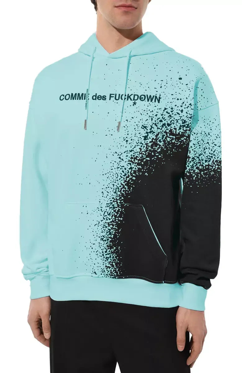 Comme Des Fuckdown Elevated Streetwear Cotton Hoodie with Signature Print