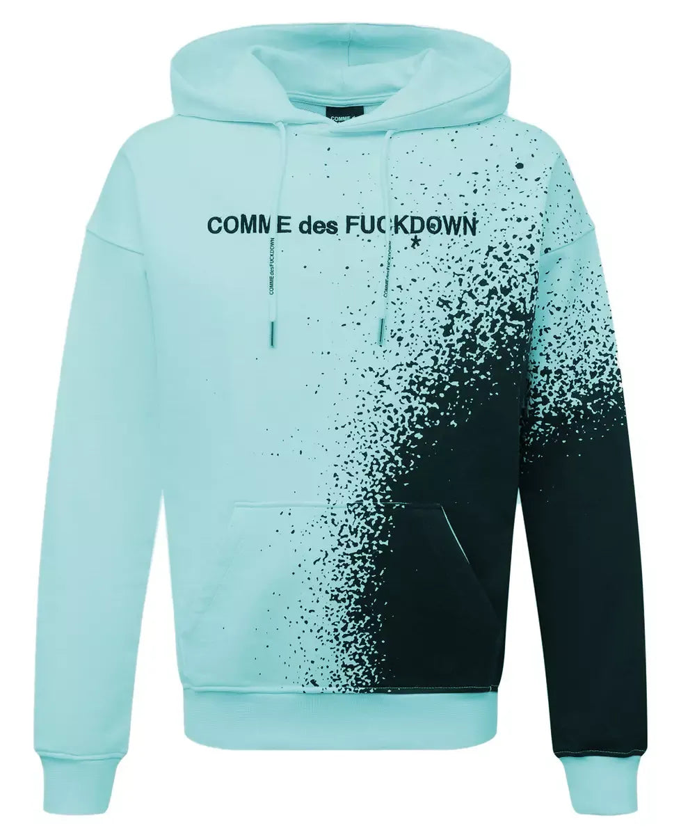 Comme Des Fuckdown Elevated Streetwear Cotton Hoodie with Signature Print