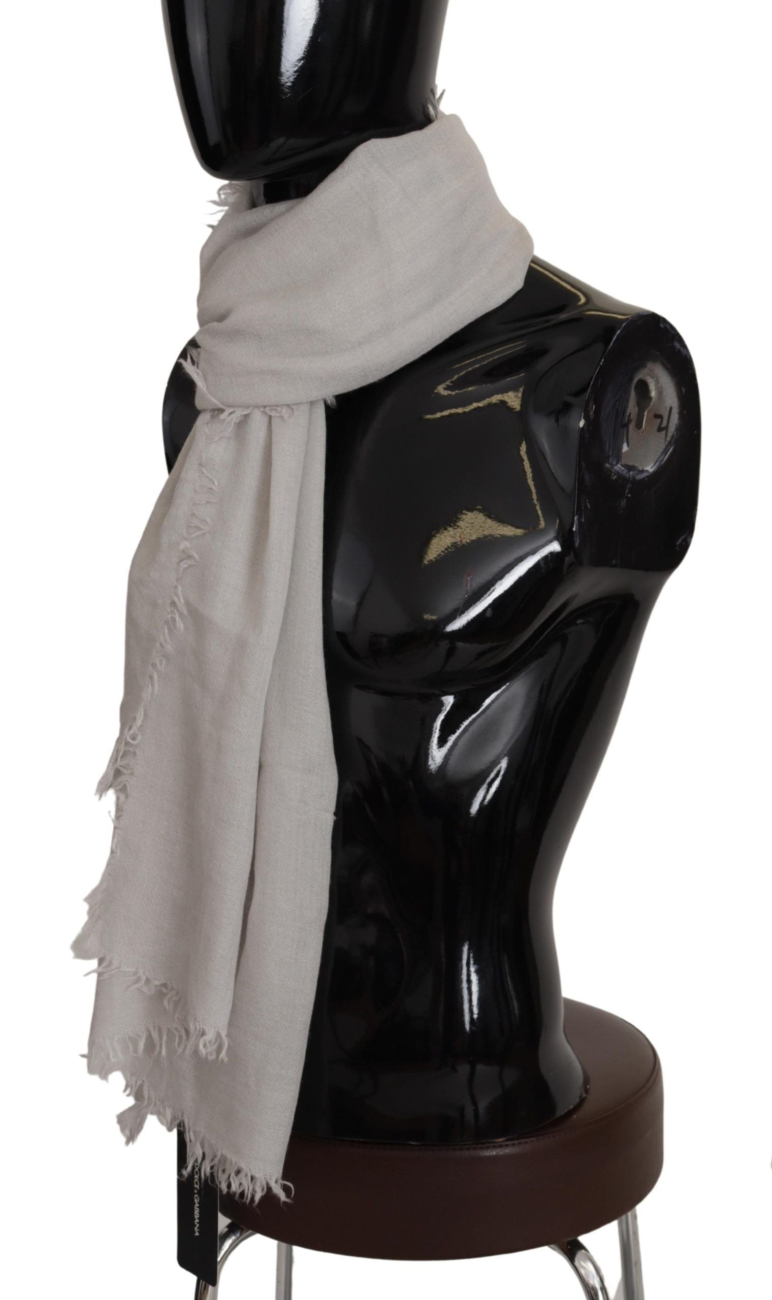 Dolce & Gabbana Elegant Silk Cashmere Men's Scarf