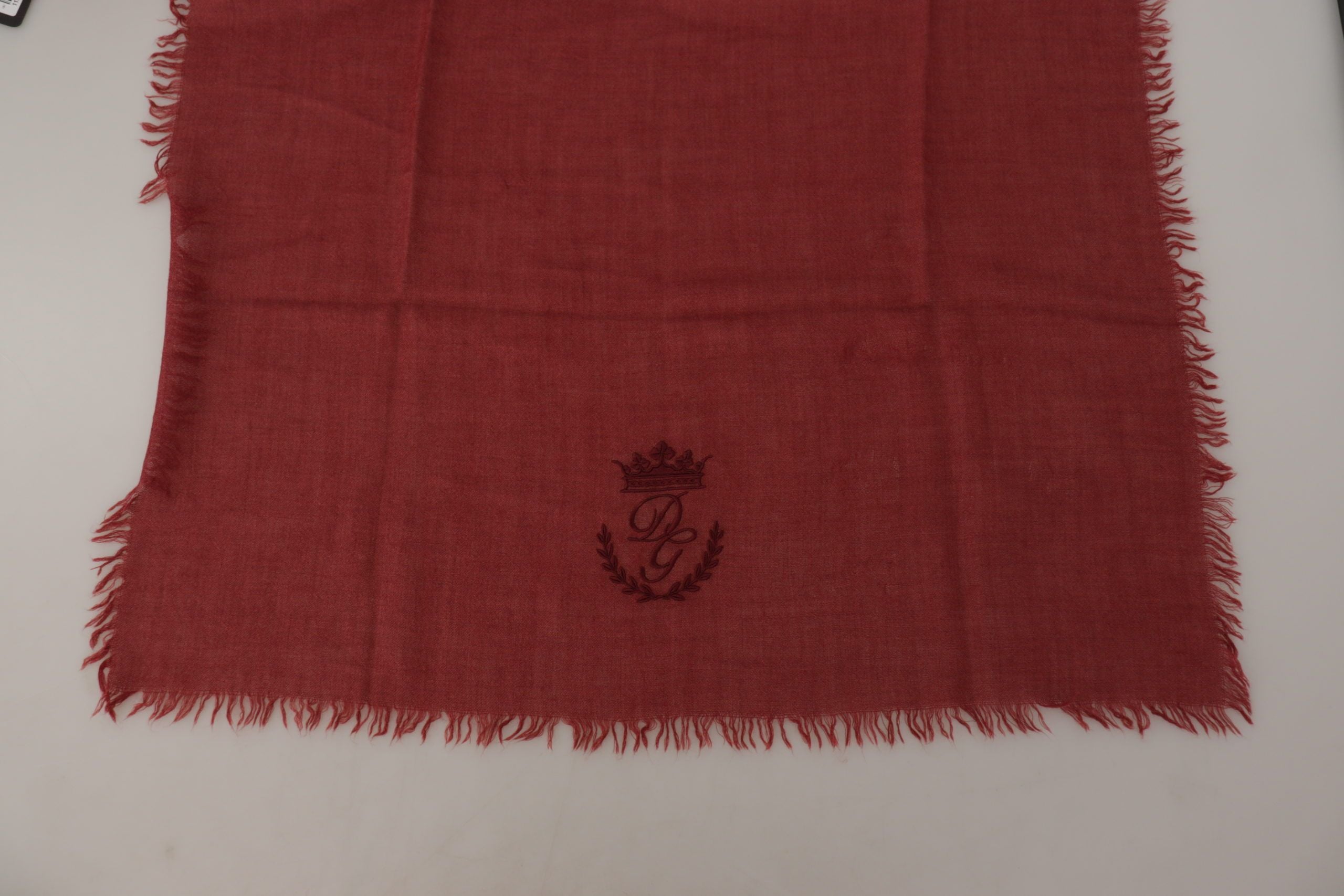 Dolce & Gabbana Elegant Red Cashmere-Silk Men's Scarf