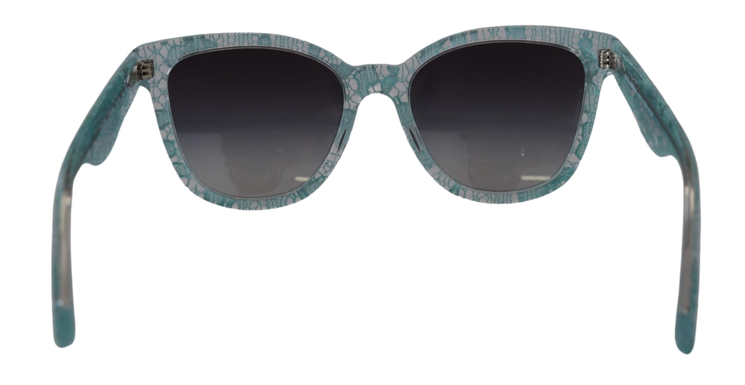 Dolce & Gabbana Sicilian Lace Crystal-Infused Sunglasses