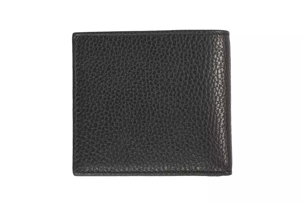 Trussardi Black Leather Men's Wallet