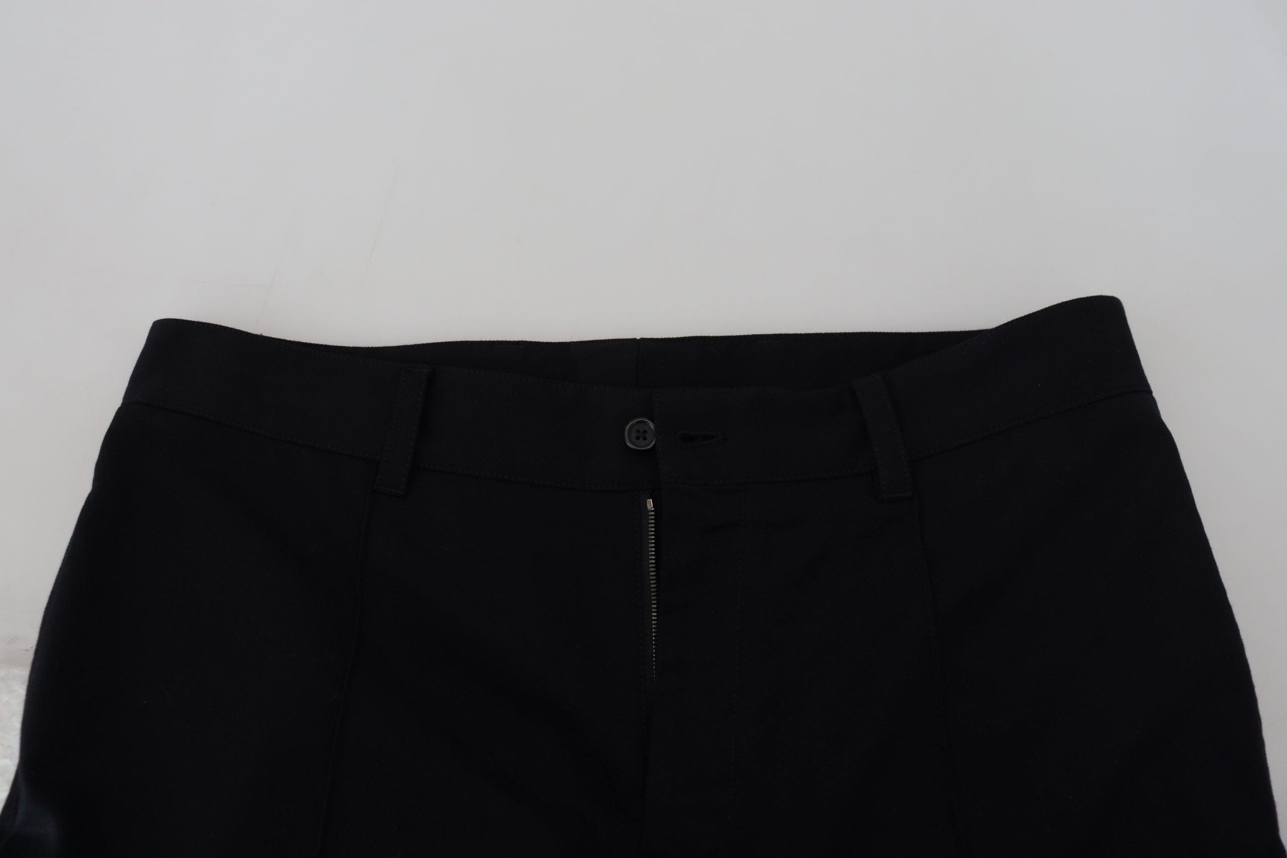 Dolce & Gabbana Sleek Black Jogger Pants - Italian Craftsmanship