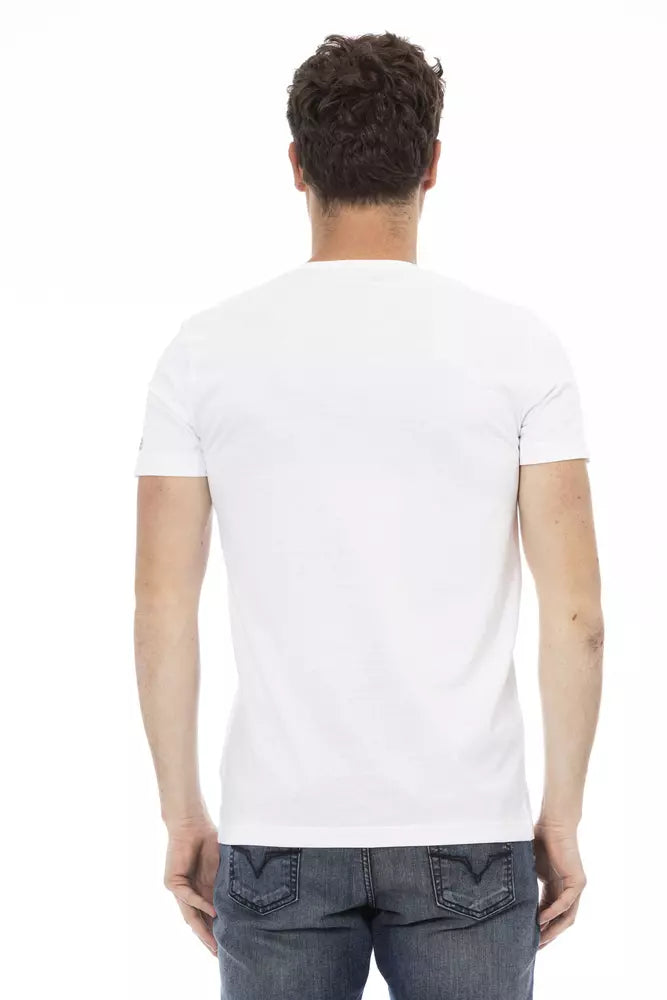 Trussardi Action White Cotton Men's T-Shirt