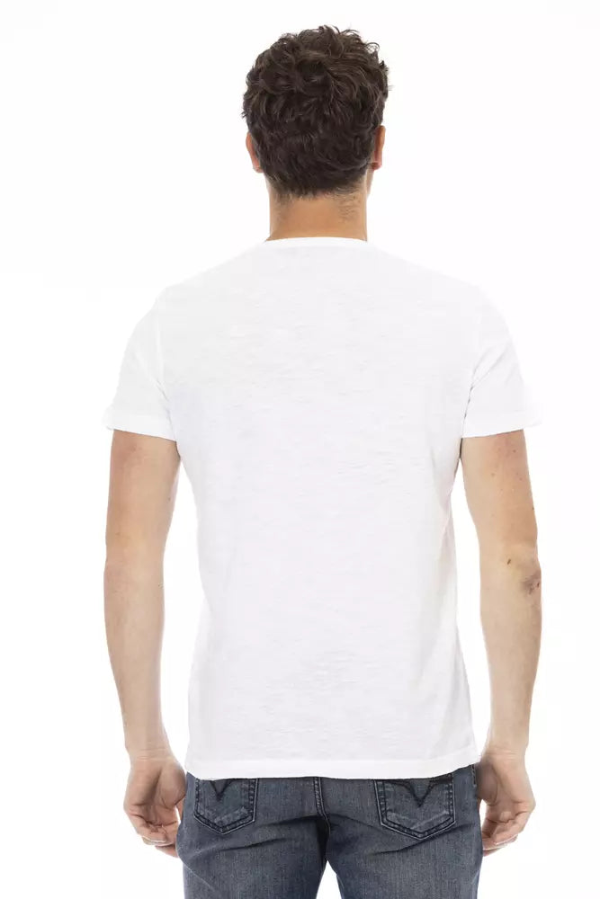 Trussardi Action White Cotton Men's T-Shirt