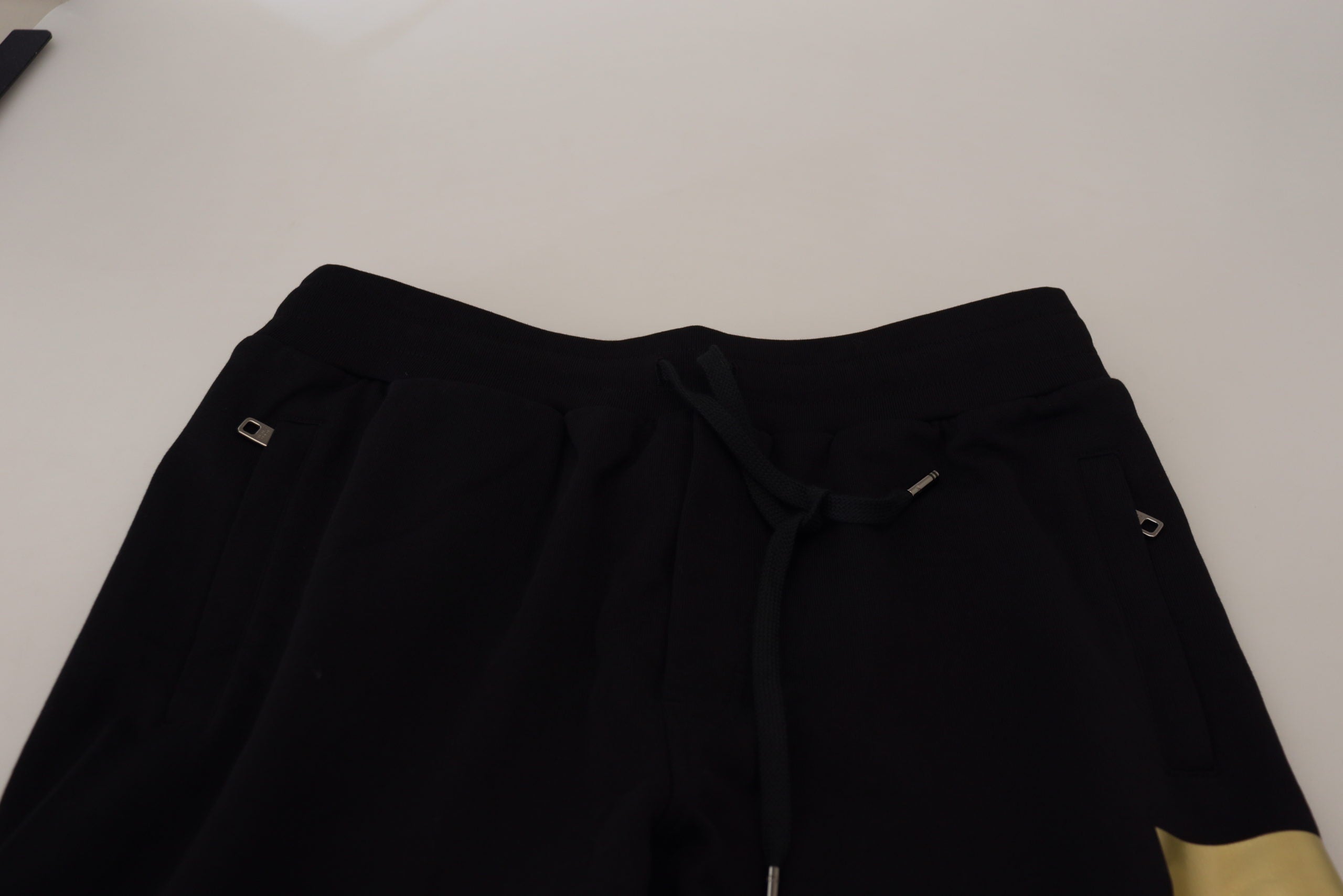 Dolce & Gabbana Elegant Black Cotton Jogger Pants