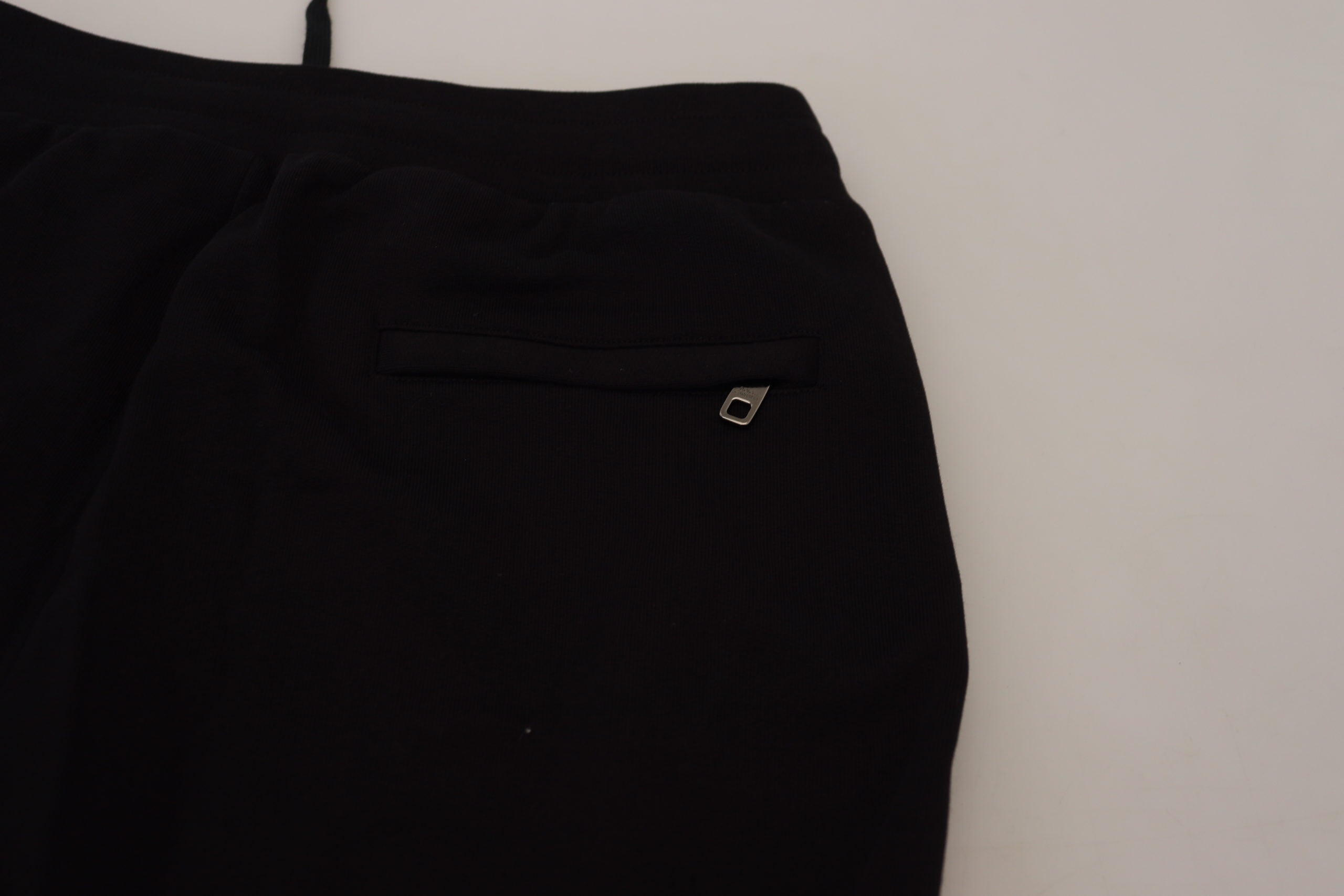 Dolce & Gabbana Elegant Black Cotton Jogger Pants