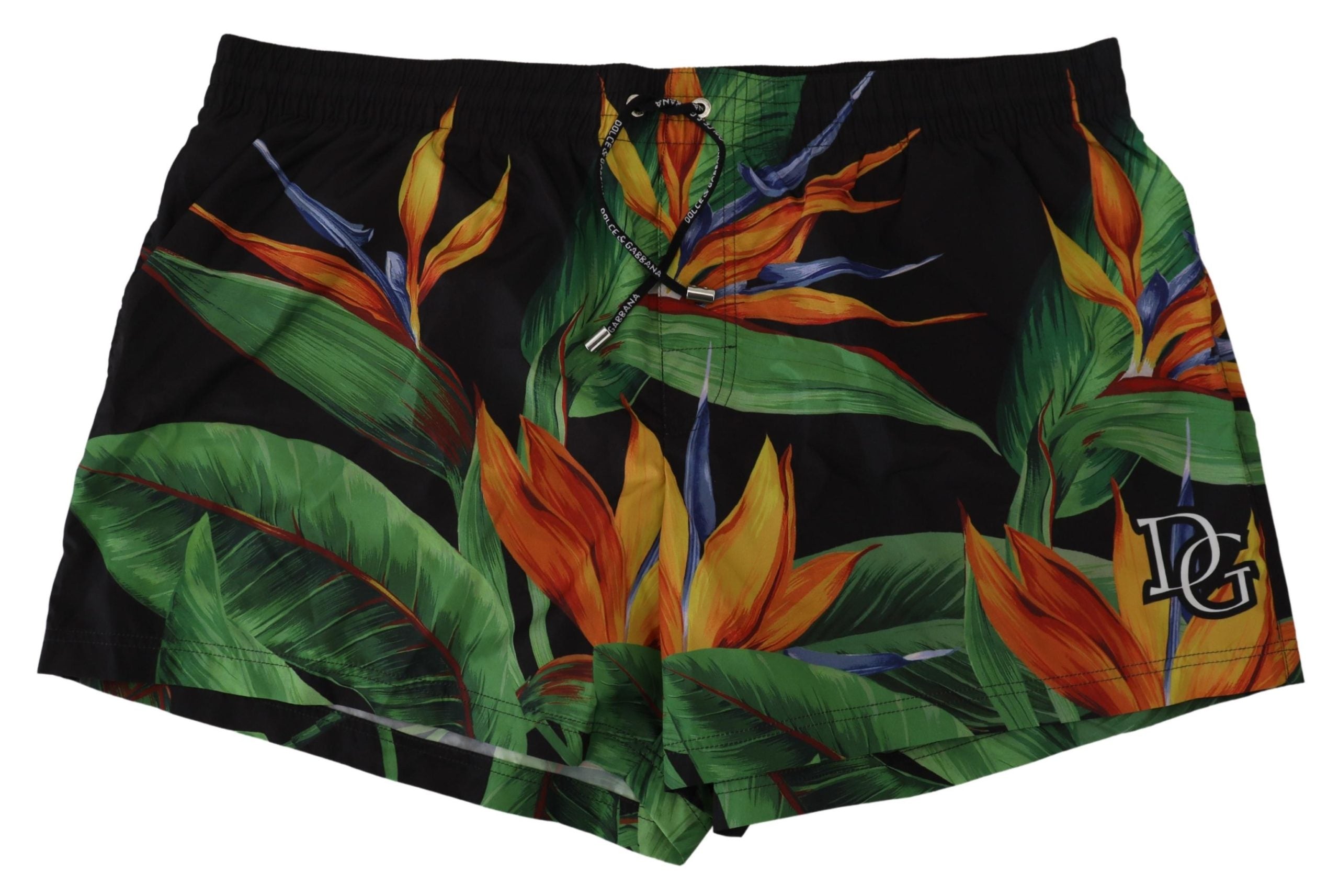 Dolce & Gabbana Multicolor Beachwear Swim Trunks