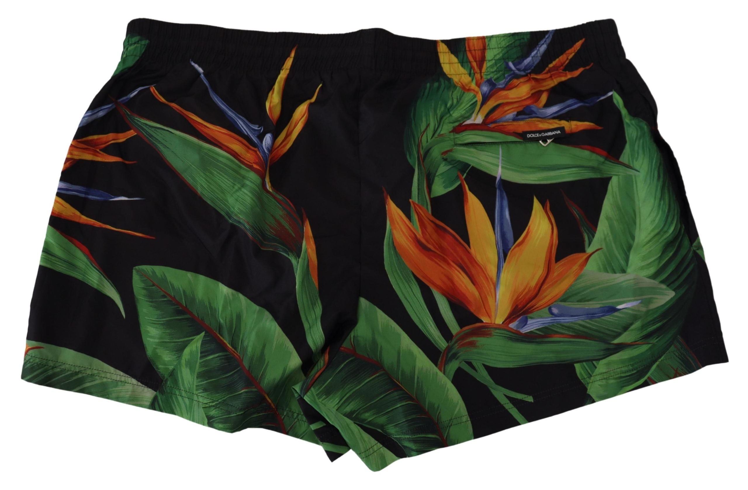 Dolce & Gabbana Multicolor Beachwear Swim Trunks