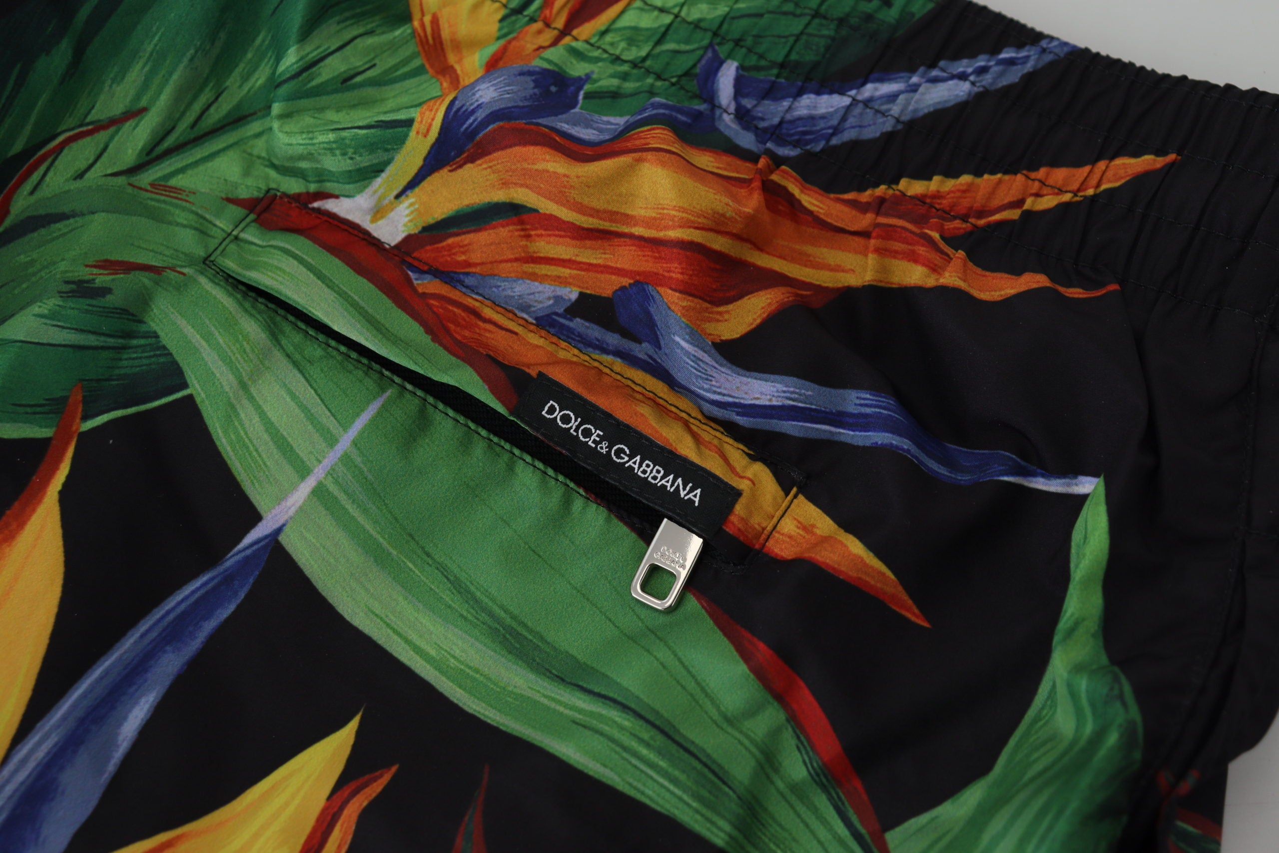 Dolce & Gabbana Multicolor Beachwear Swim Trunks