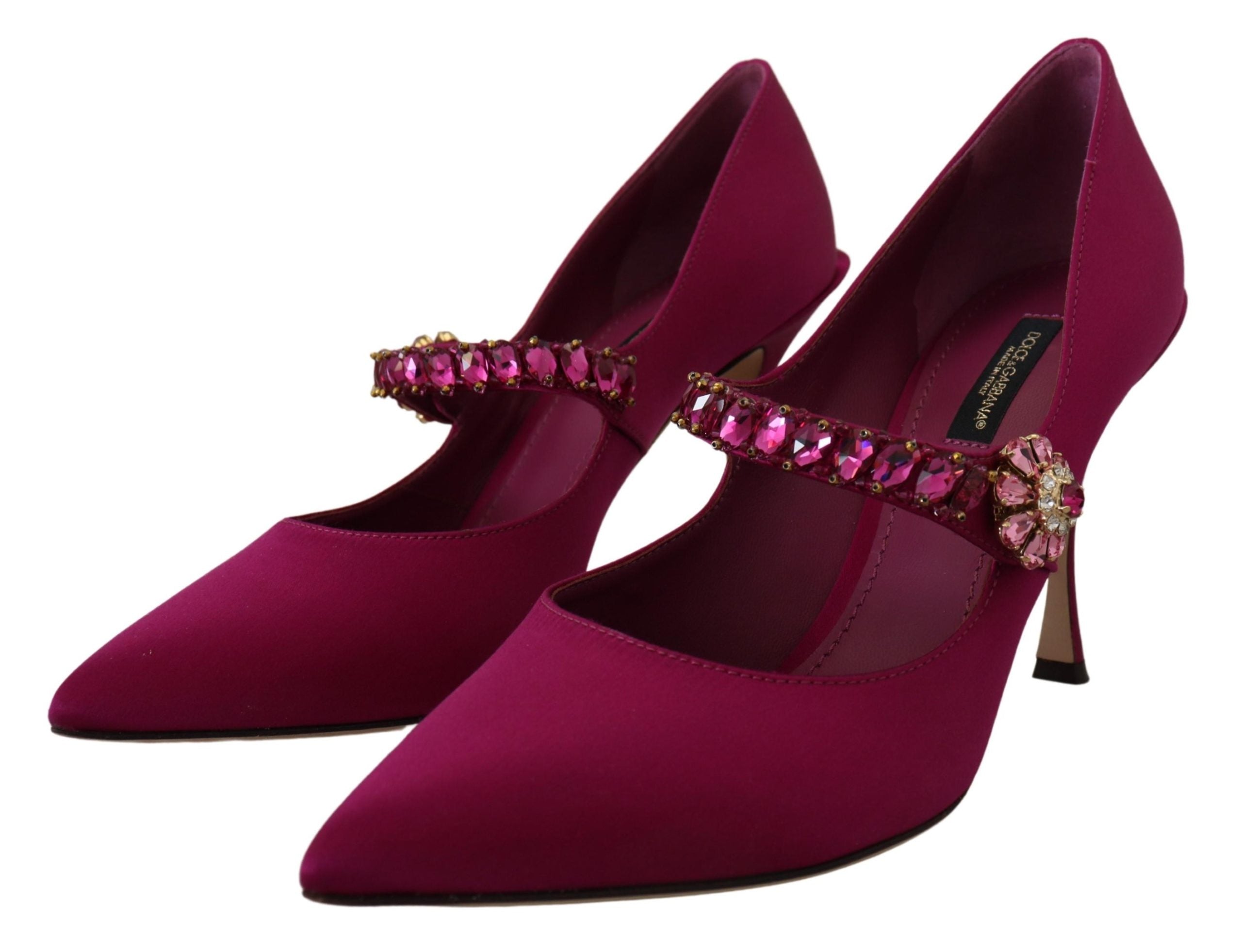 Dolce & Gabbana Elegant Pink Stiletto Heels Pumps