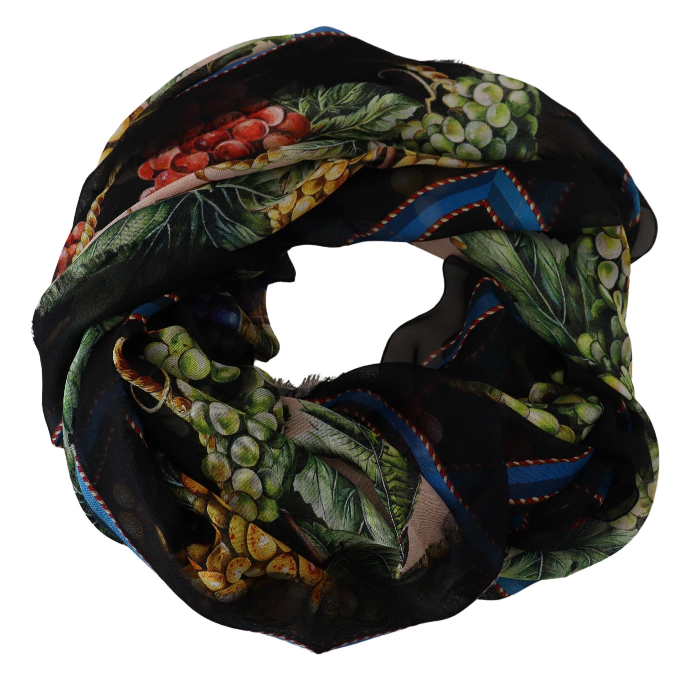 Dolce & Gabbana Elegant Multicolor Silk Scarf