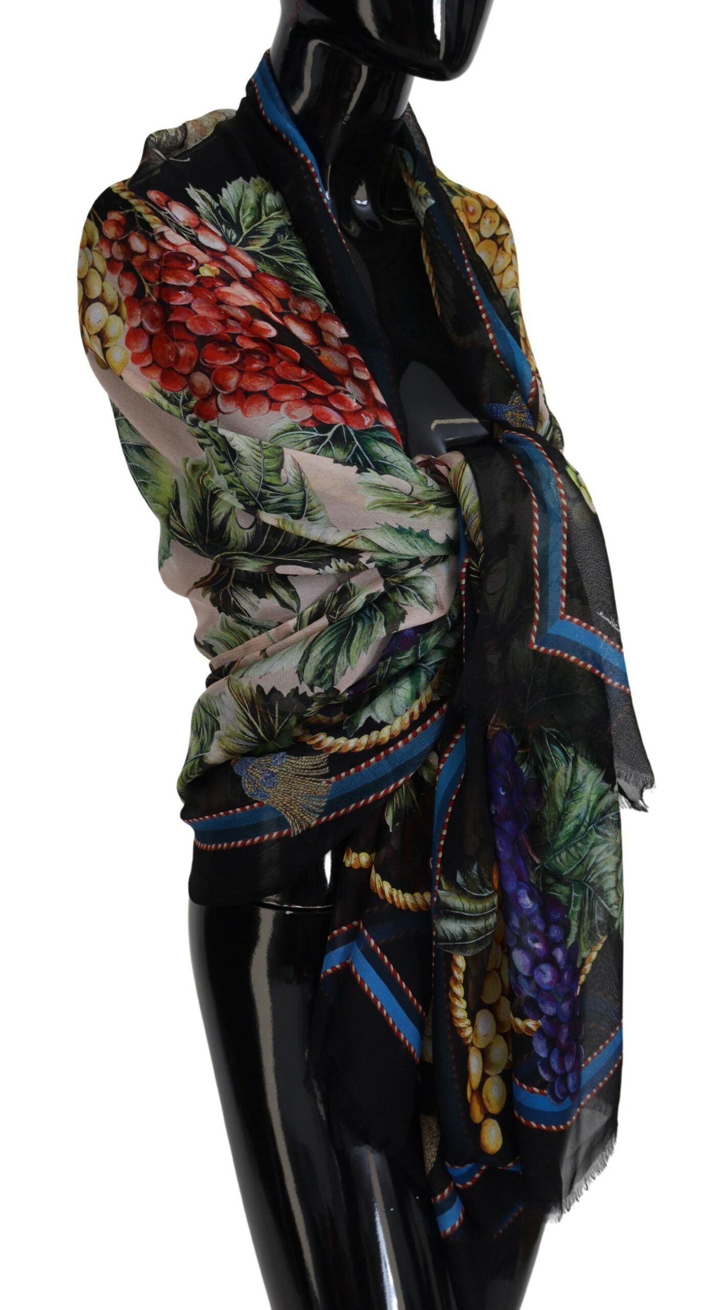 Dolce & Gabbana Elegant Multicolor Silk Scarf