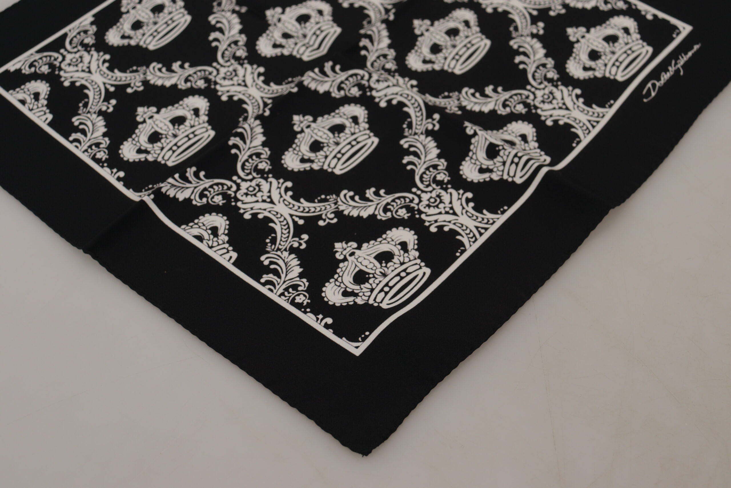 Dolce & Gabbana Elegant Silk Square Men's Scarf