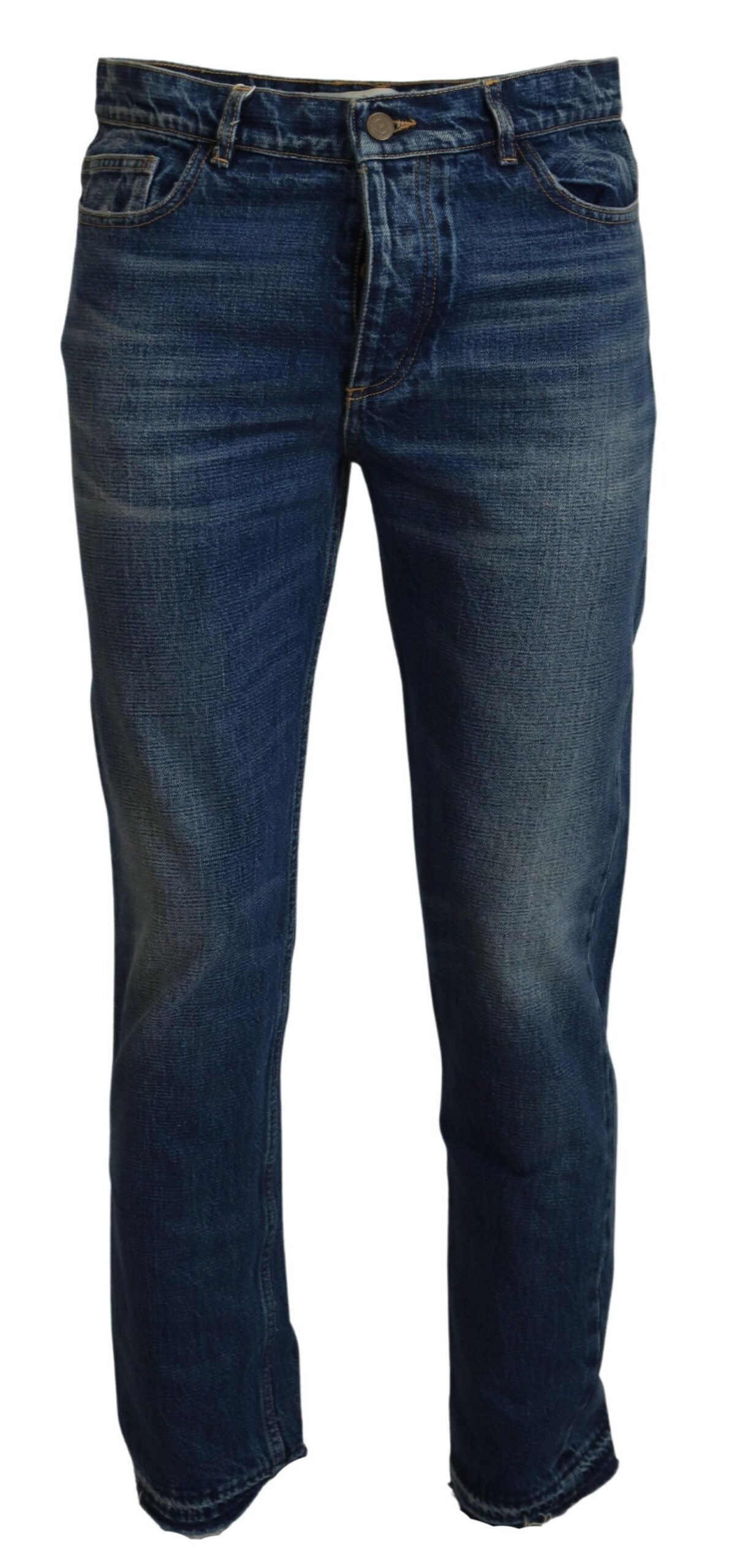 Golden Goose Stunning Italian Casual Blue Denim