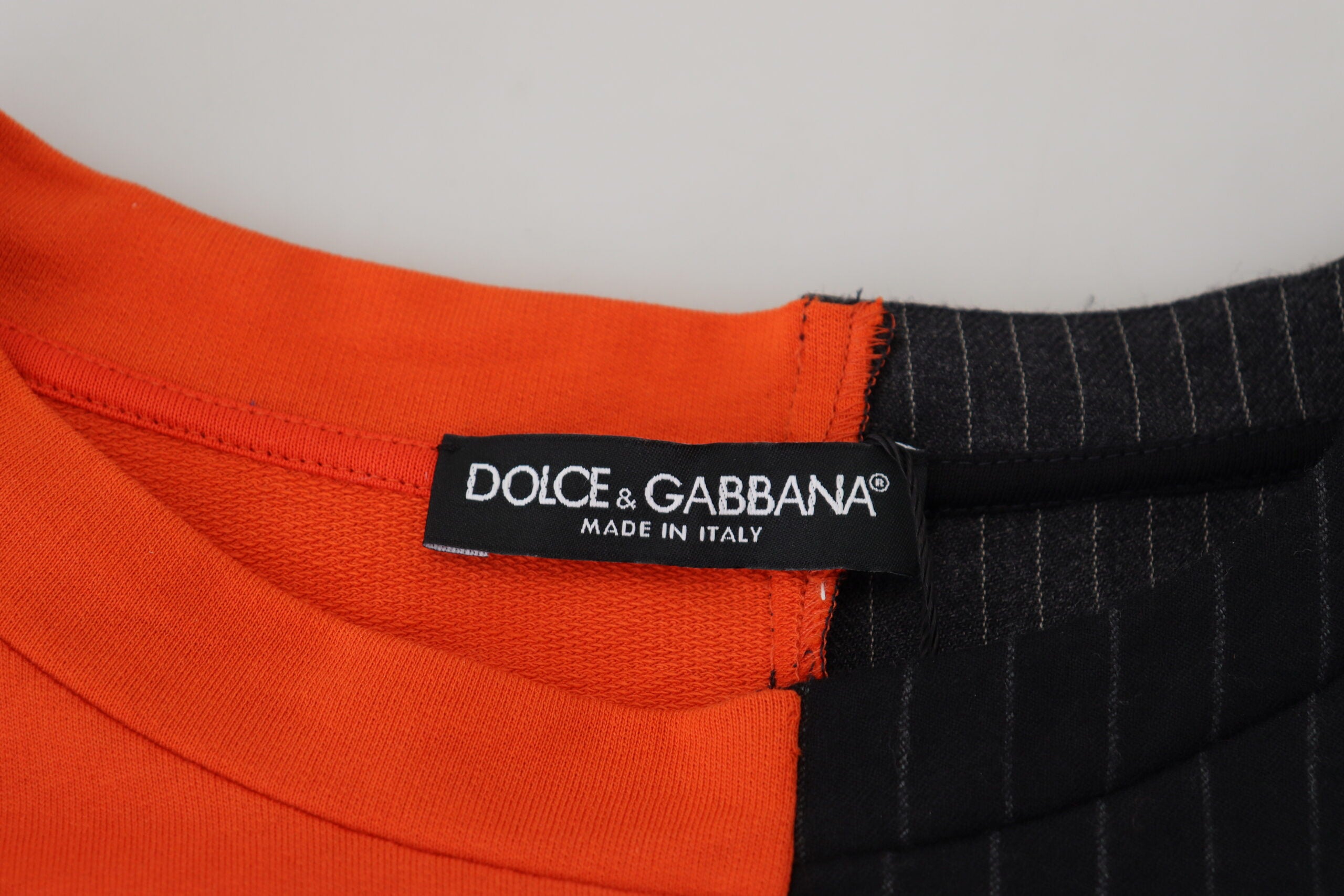 Dolce & Gabbana Multicolor Wool Blend Casual Tee