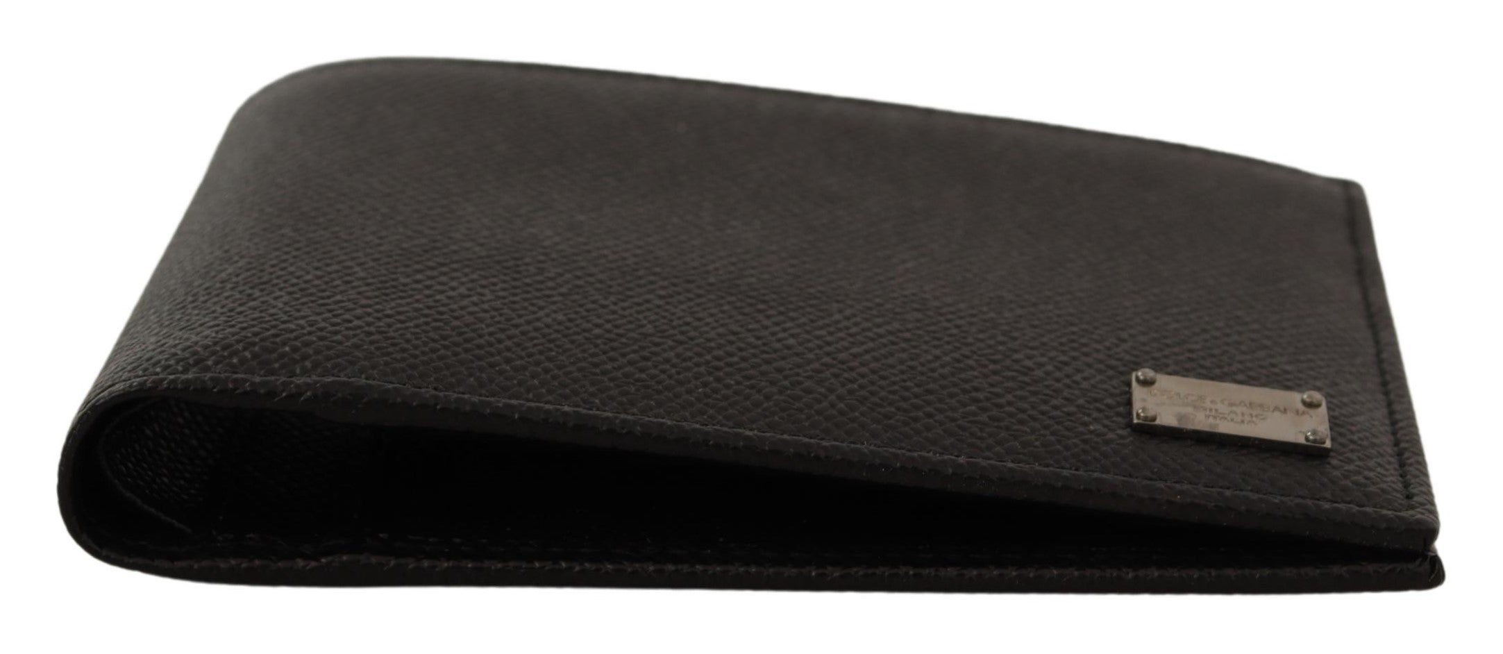 Dolce & Gabbana Elegant Bifold Leather Men's Wallet in Black