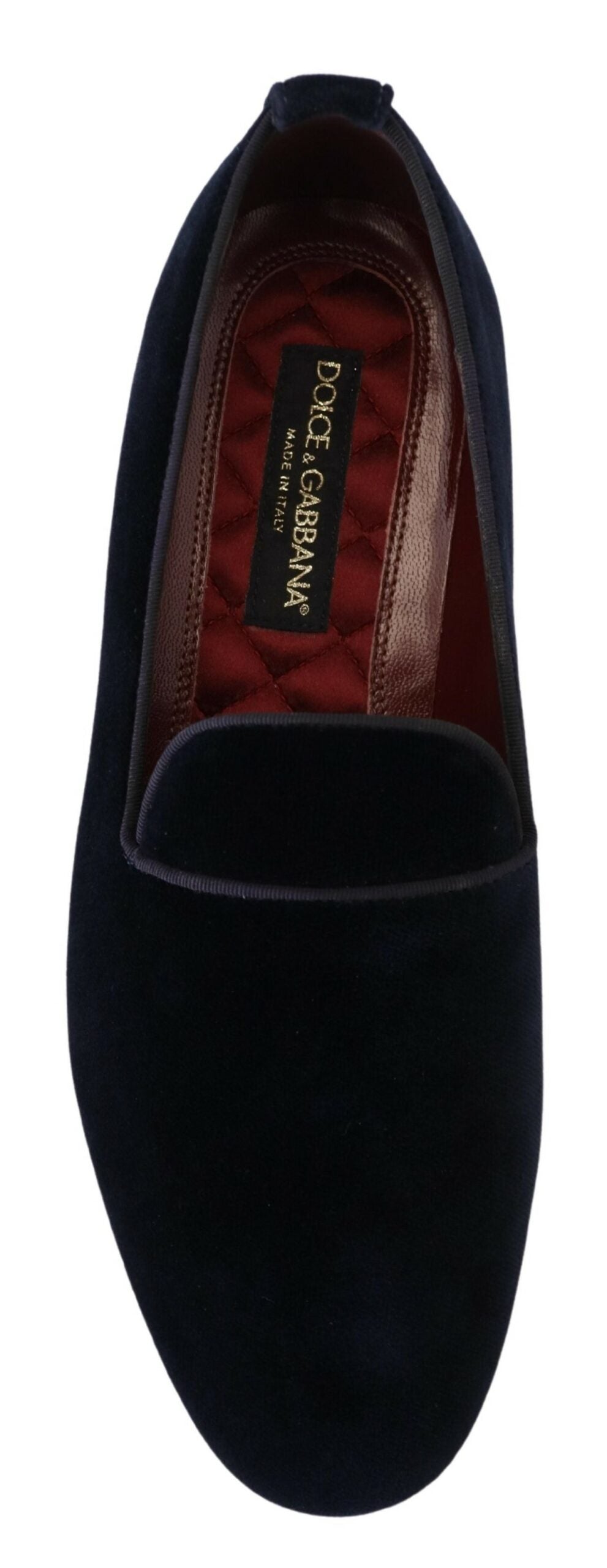 Dolce & Gabbana Elegant Blue Slipper Loafers Formal Footwear