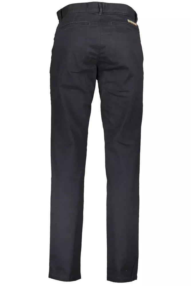 Napapijri Black Cotton Men Pants