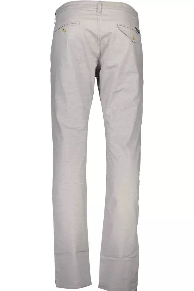 Lee Beige Cotton Men Pant