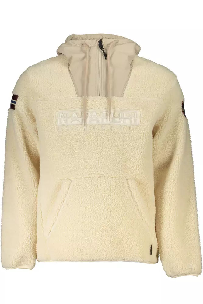 Napapijri Beige Polyester Men Sweater