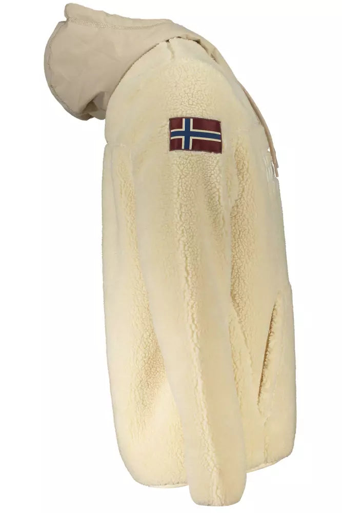 Napapijri Beige Polyester Men Sweater