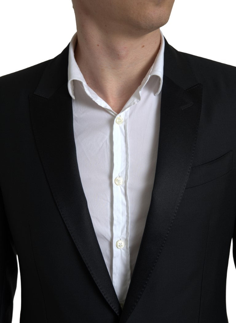 Dolce & Gabbana Exquisite Slim Fit Wool-Blend Blazer