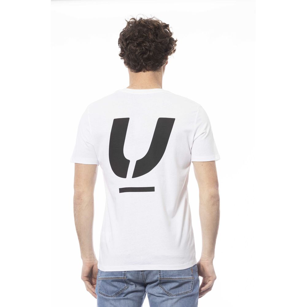 Ungaro Sport White Cotton Men T-Shirt