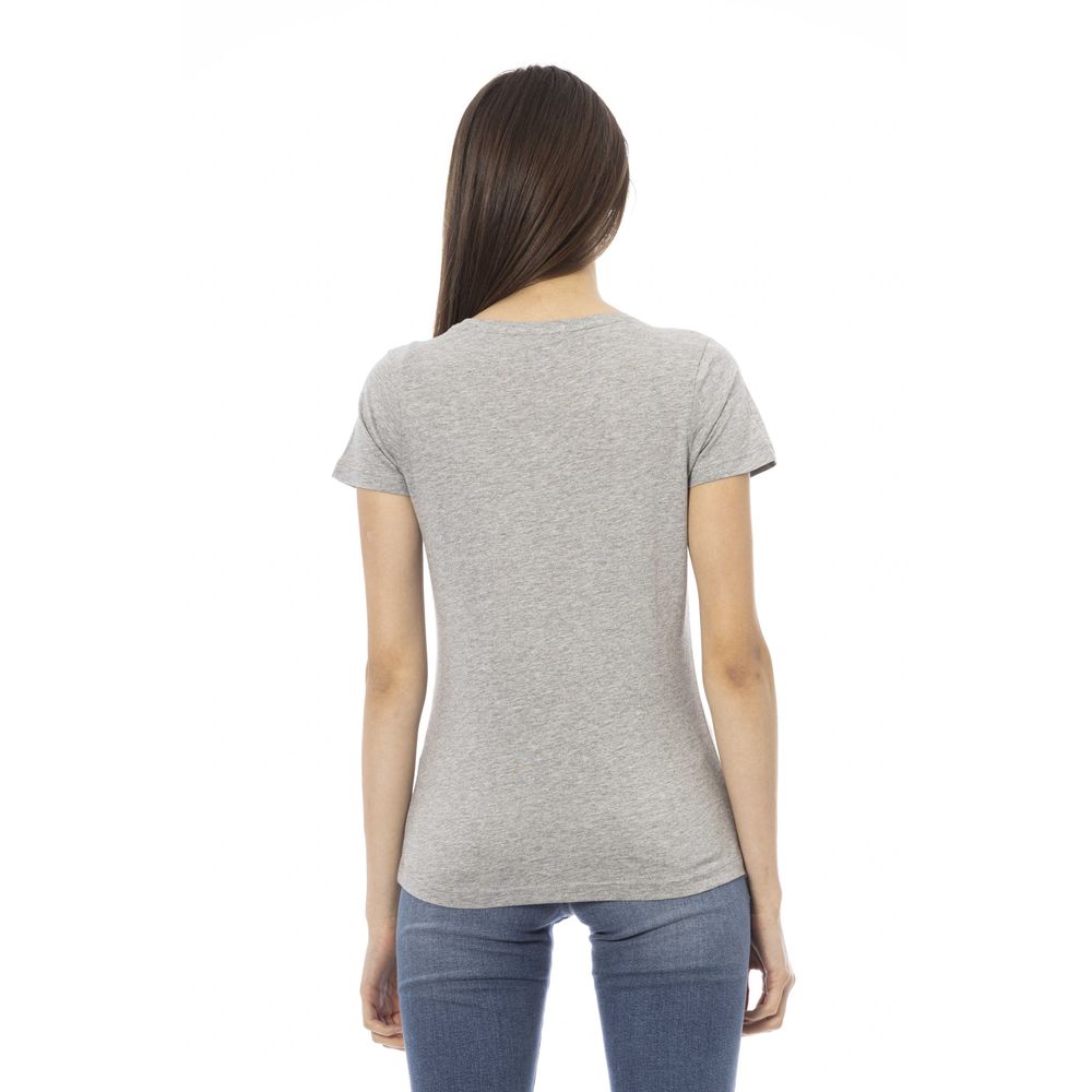 Trussardi Action Gray Cotton Women's T-Shirt