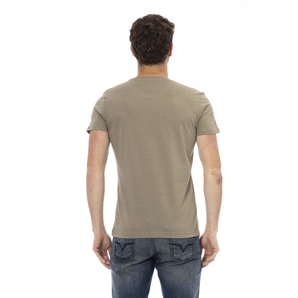 Trussardi Action Green Cotton Men's T-Shirt