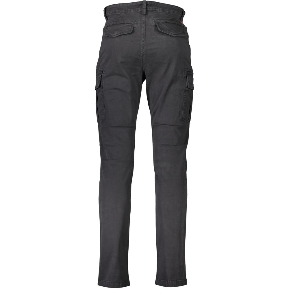Napapijri Black Cotton Men Pants