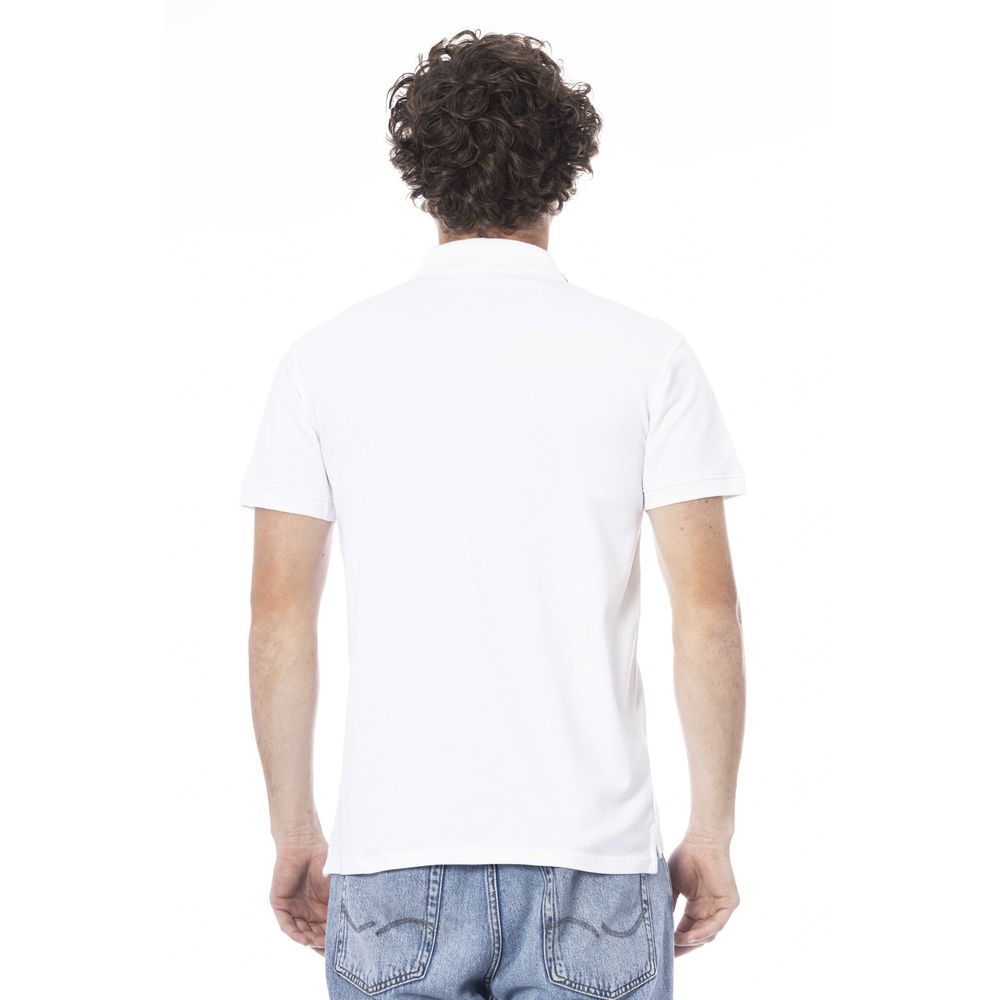 Iceberg White Cotton Men Polo
