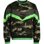 Dolce & Gabbana Multicolor Camouflage Sweatshirt Sweater