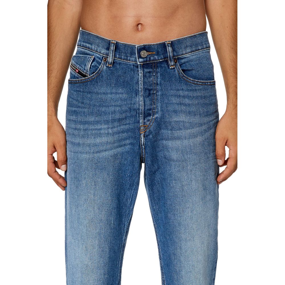 Diesel Blue Cotton Jeans & Pant