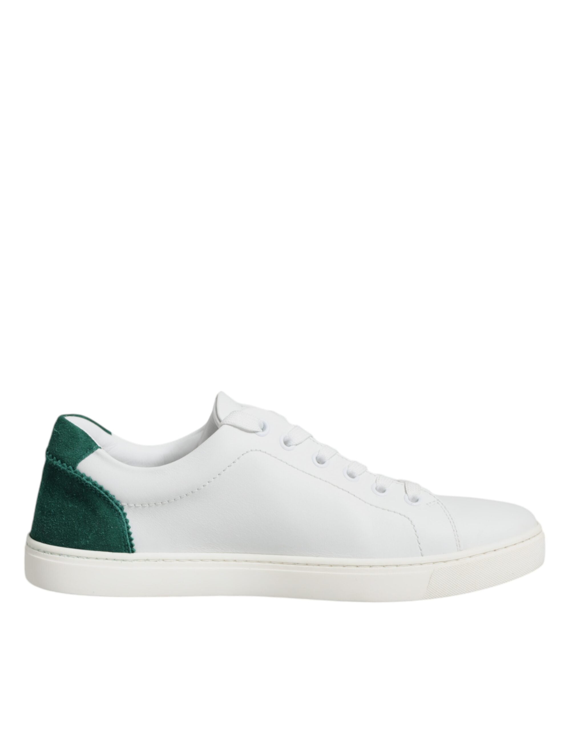 Dolce & Gabbana White London Calf Leather Sneakers Shoes