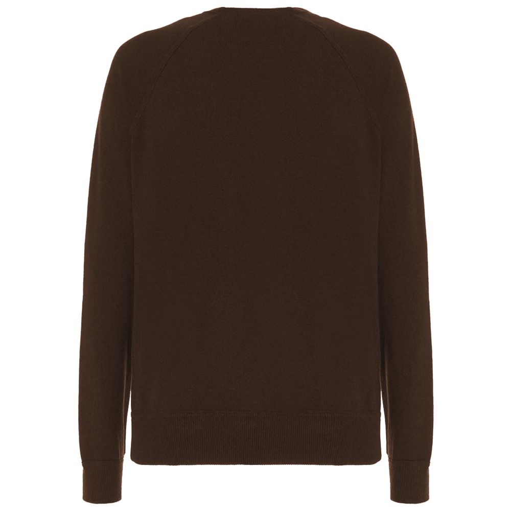 Malo Brown Wool Sweater