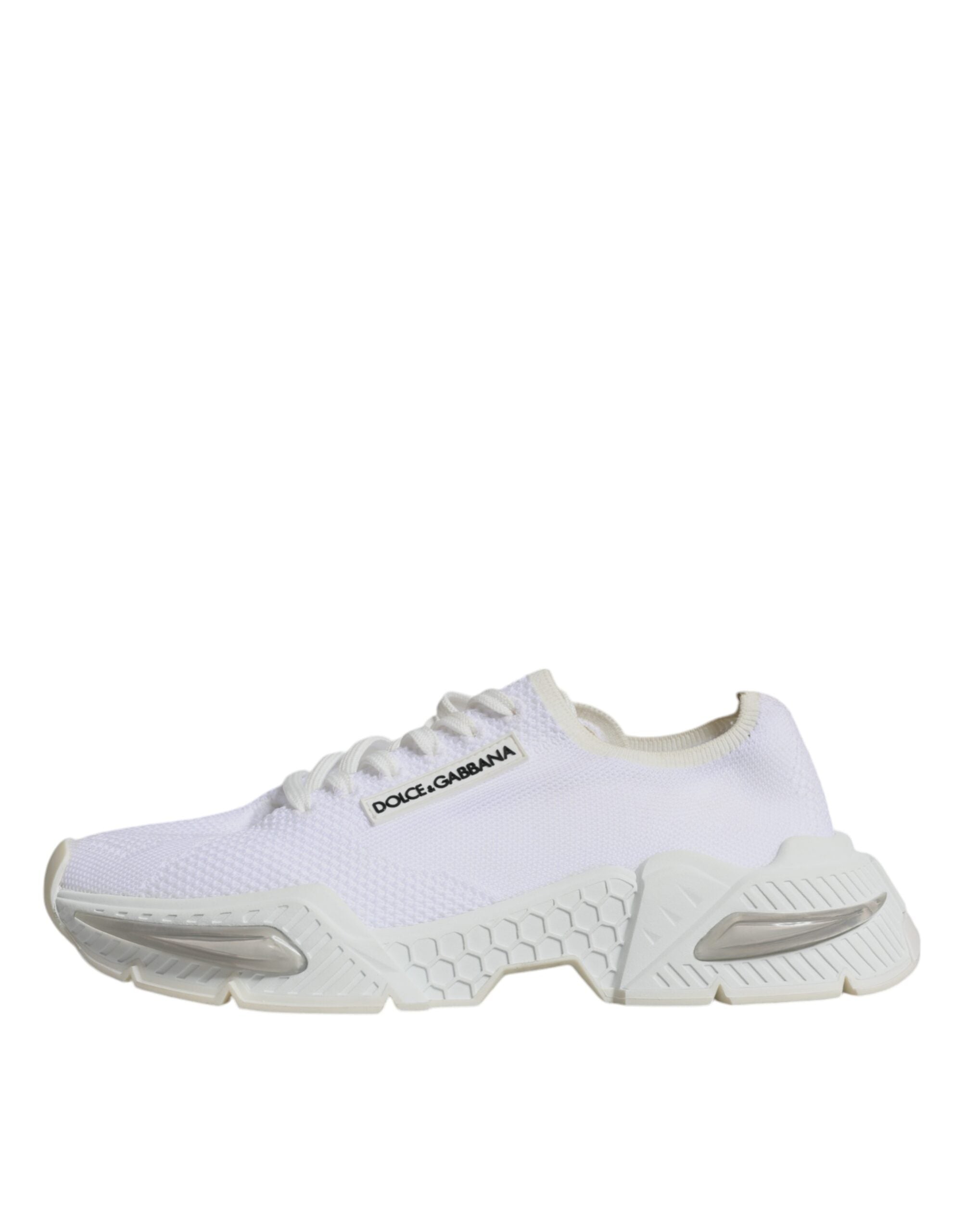 Dolce & Gabbana White Airmaster Low Top Men Sneakers Shoes