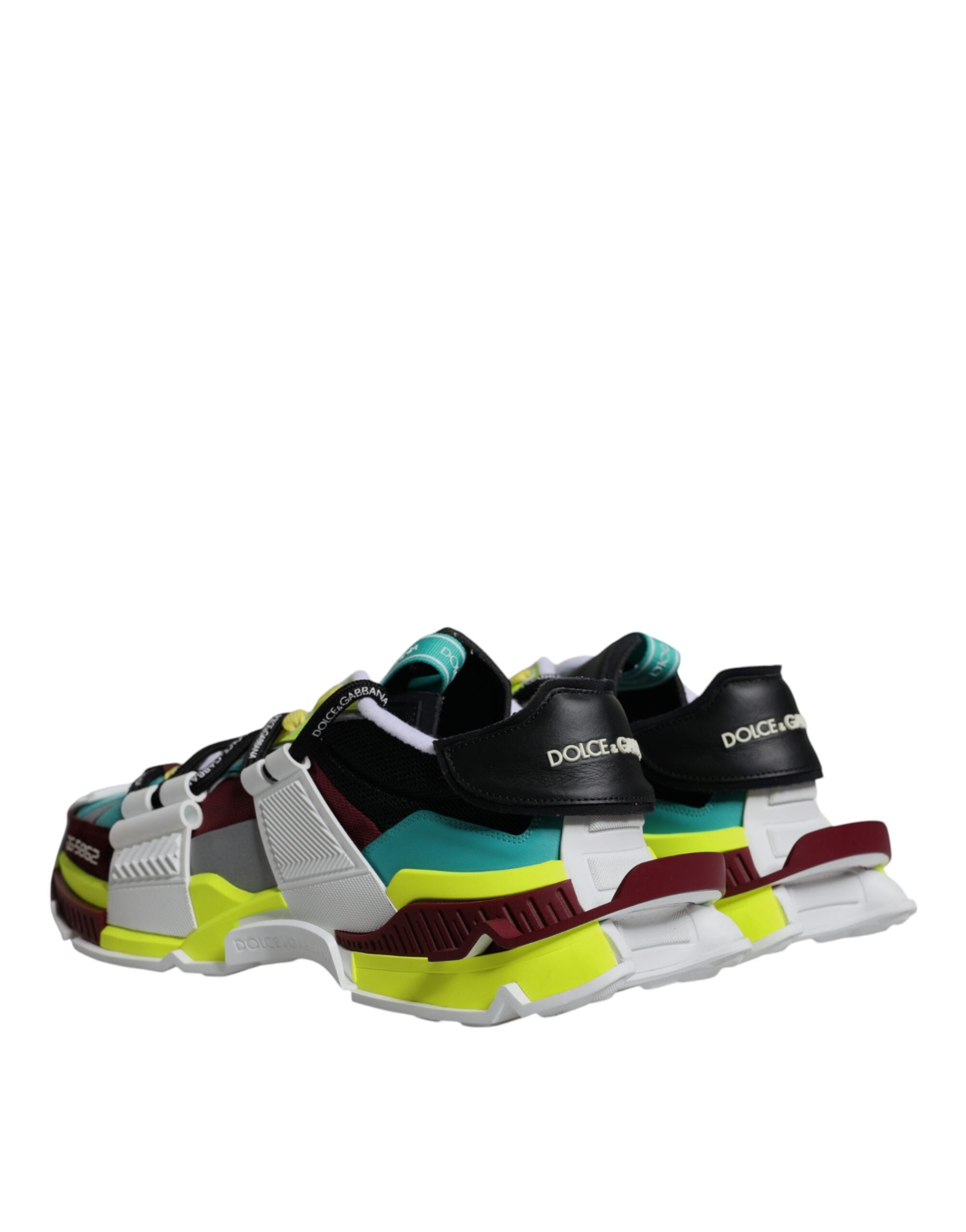 Dolce & Gabbana Multicolor Low Top Space Men Sneakers Shoes