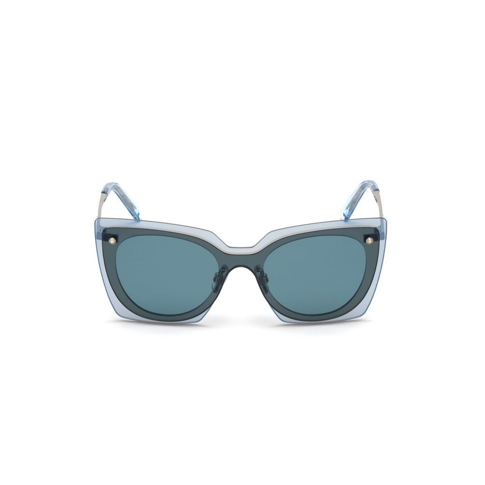 Swarovski Gray Plastic Sunglasses