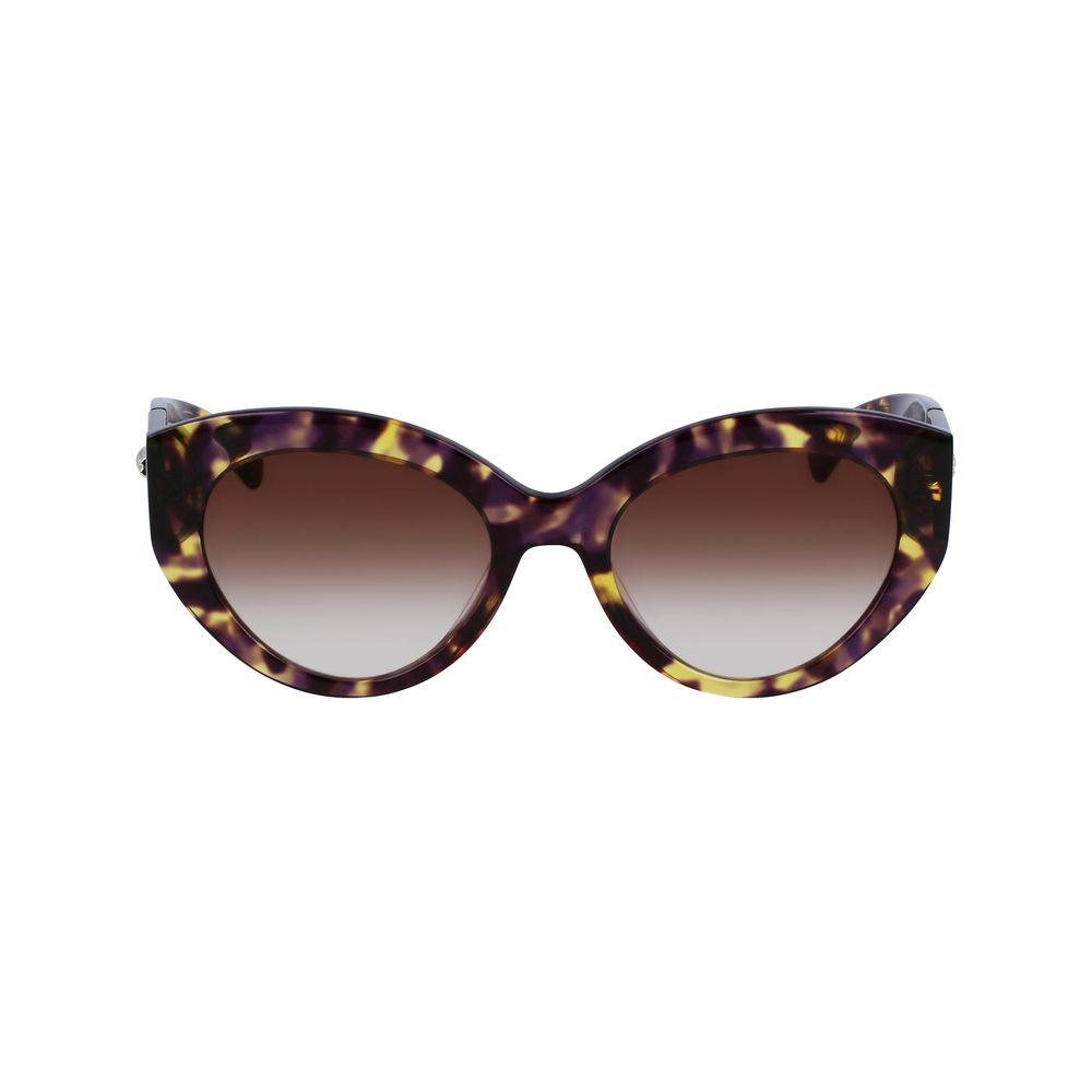 Longchamp Purple Acetate Sunglasses